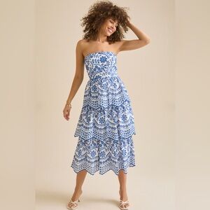 NWT Altar’d State Genessa Midi Dress